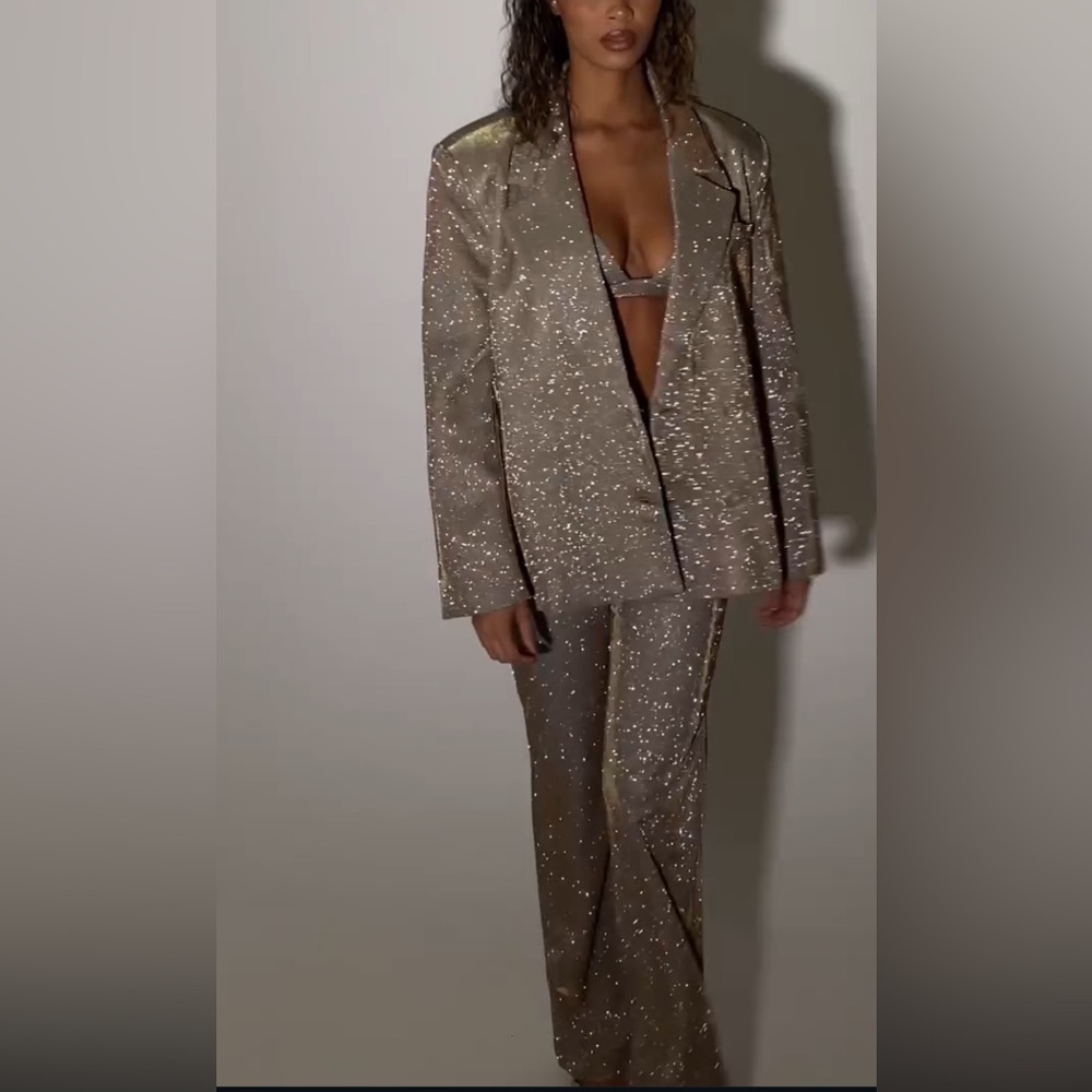COPY - Sla the label sparkle bronze set